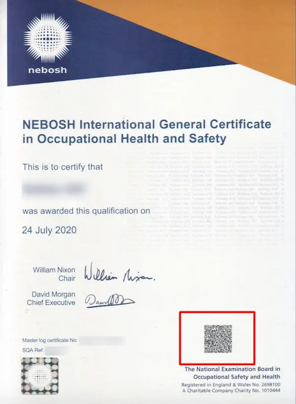 buy nebosh igc